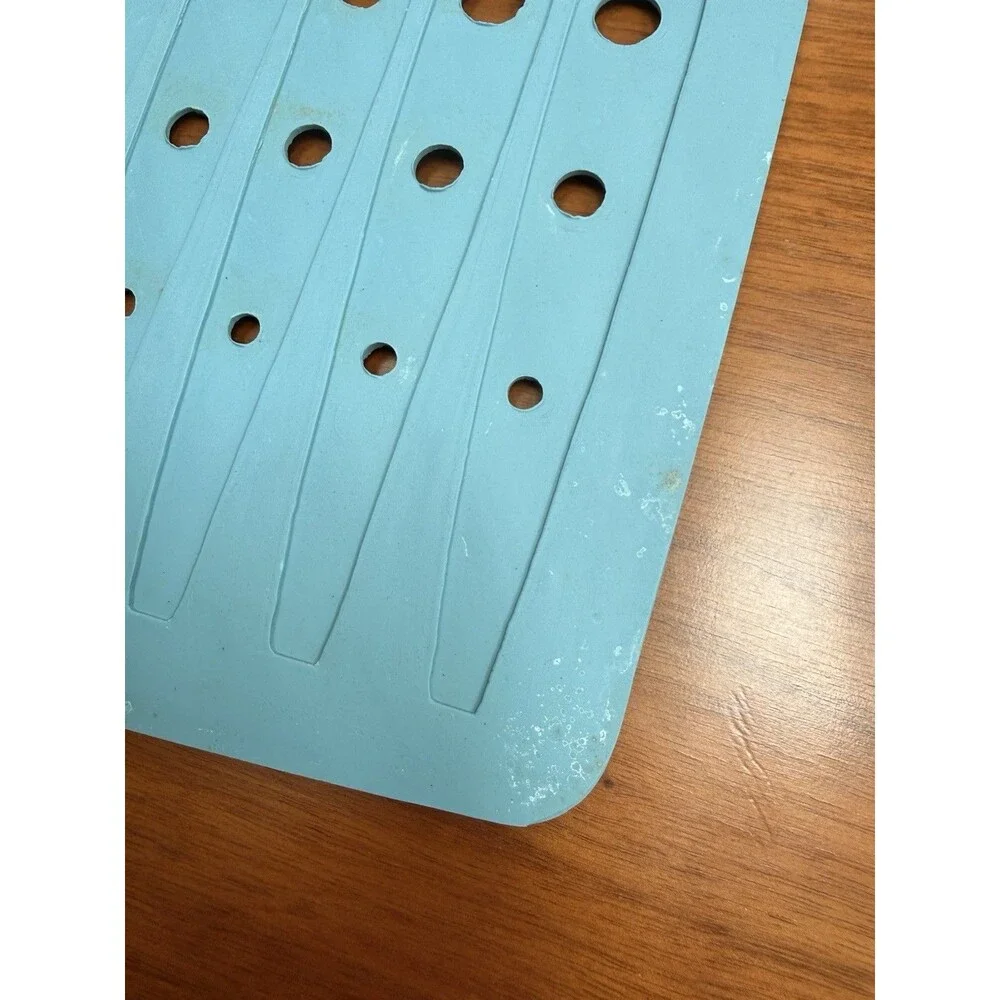 Vintage Better Home Rare Mint Green Rubber Sink Mat  Strainer mat 1996